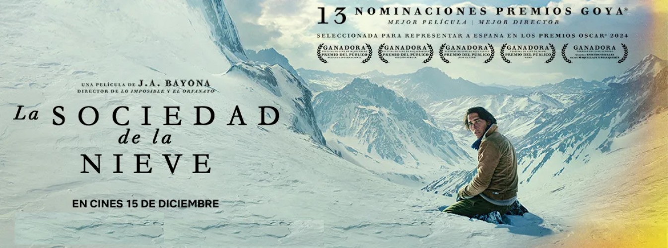 La sociedad de la nieve, simplemente excepcional