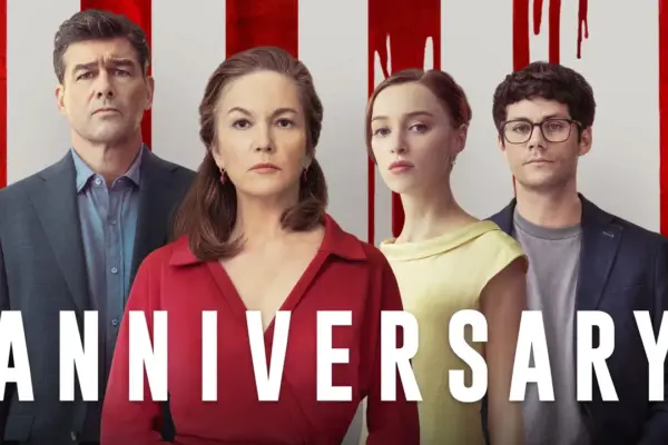 Poster de la película 'Anniversary' (2025) con Diane Lane y Kyle Chandler