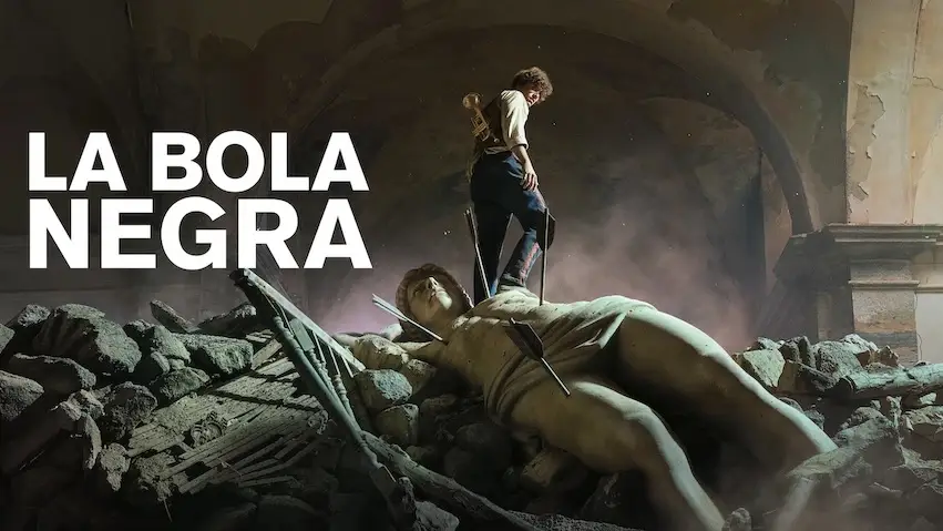 Poster de la película 'La bola negra' (Javier Calvo y Javier Ambrossi, 2026)